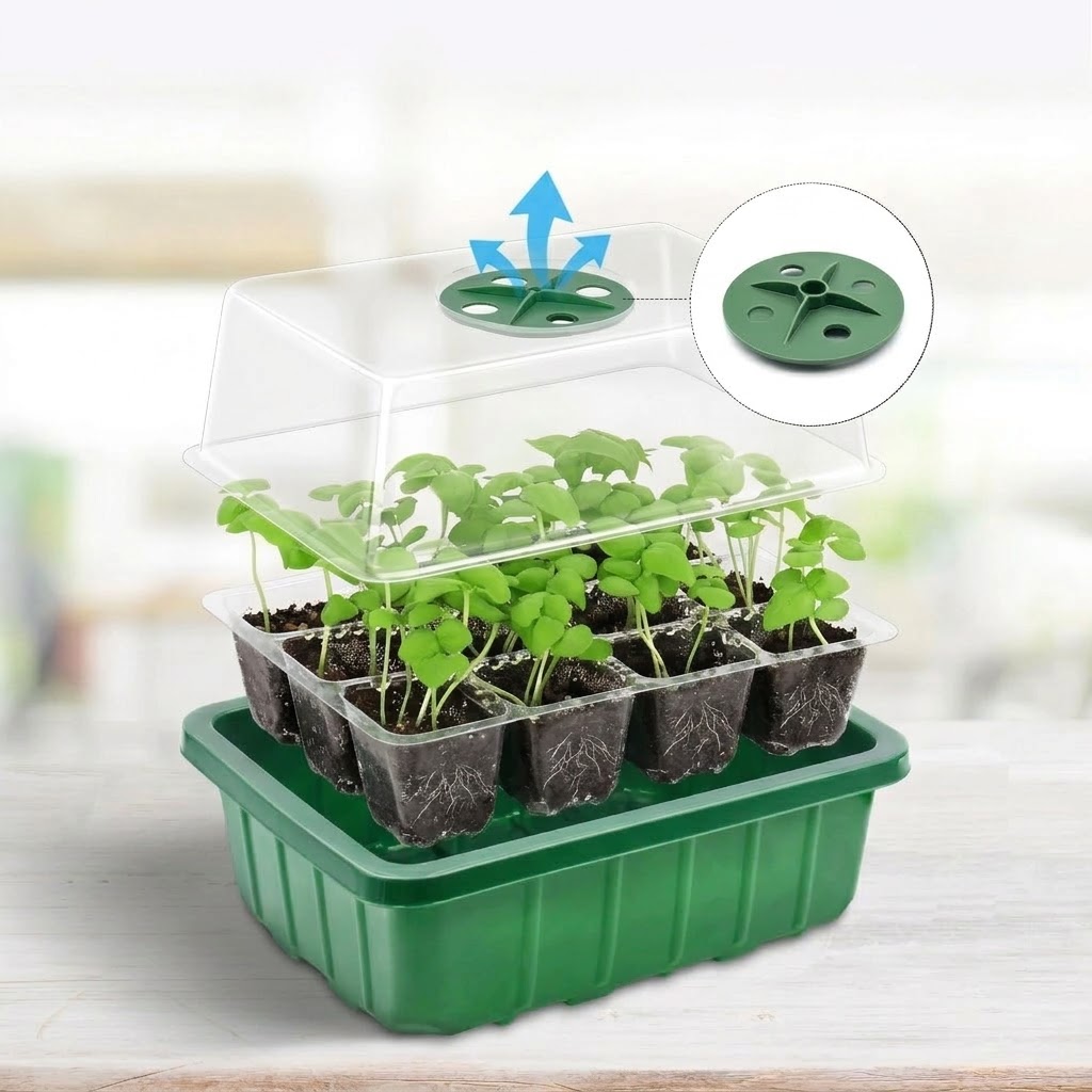 Bandejas de germinación transp - Humidity Dome Kit reseña y precio