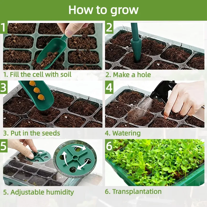 Kit de Germinación con Mini In - Humidity Dome Kit reseña y precio
