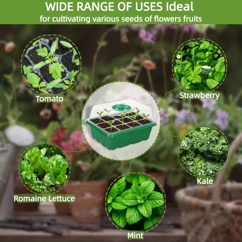 Kit de Germinación con Mini In - Humidity Dome Kit reseña y precio